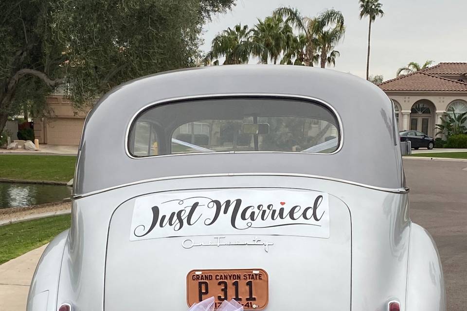 Just married