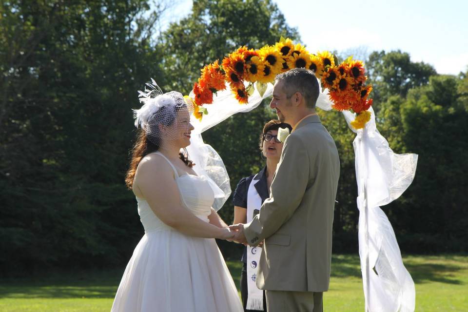 Exchanging vows