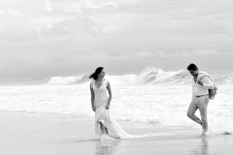 Trash the dress punta de mita