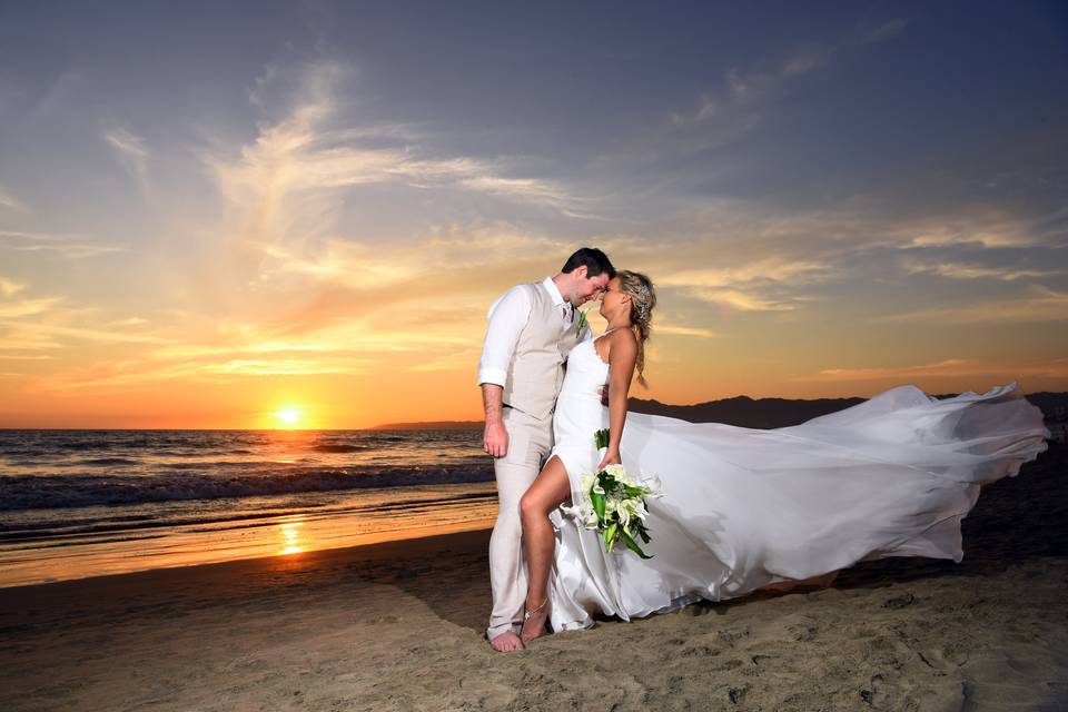 Punta de mita trash the dress