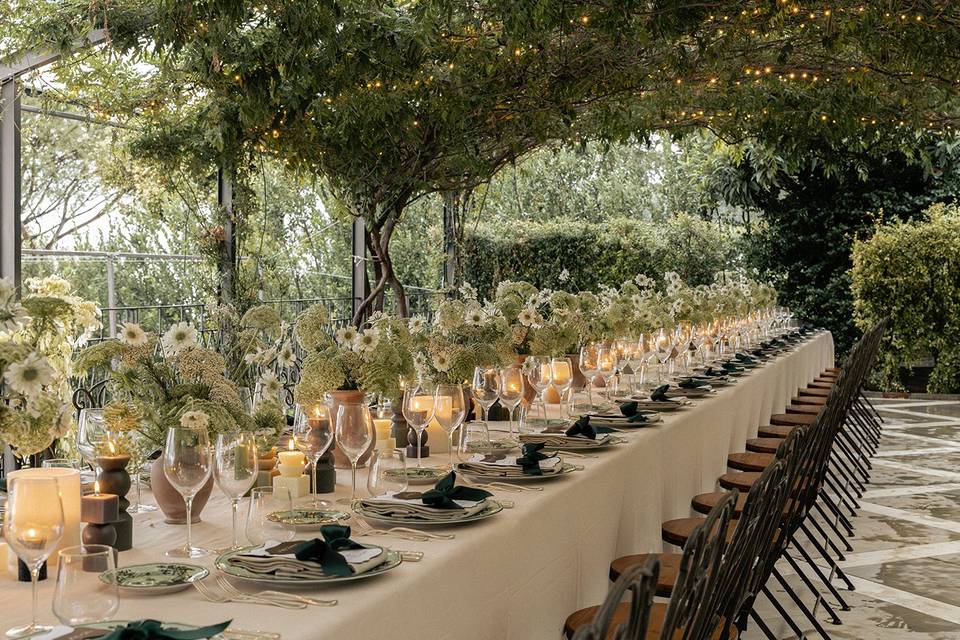 Long table details