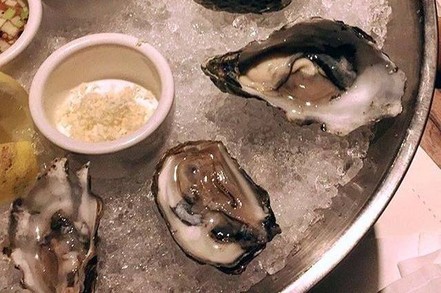 Fresh oysters