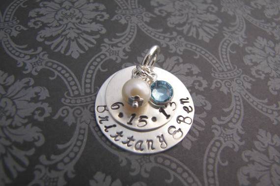 Like Mother, Like Daughter Hand Stamped Jewelry
