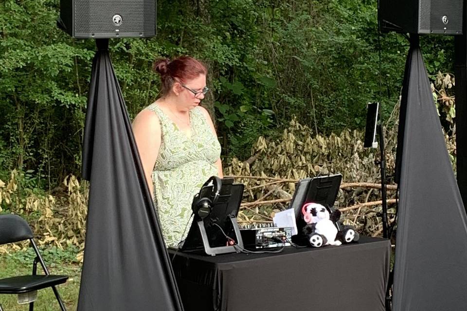 Mixing the music