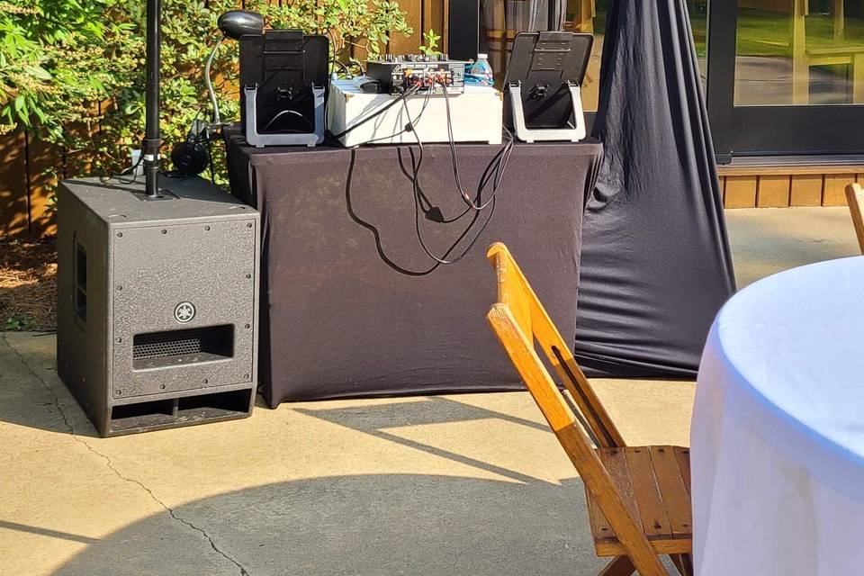 Dj set up