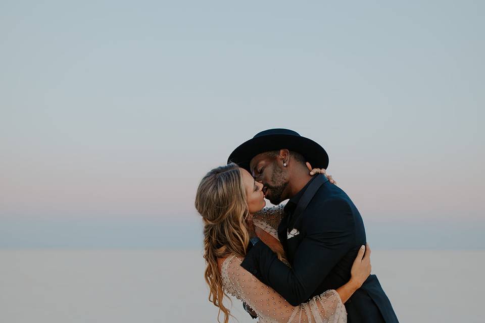 Salt Flats, Utah Elopement