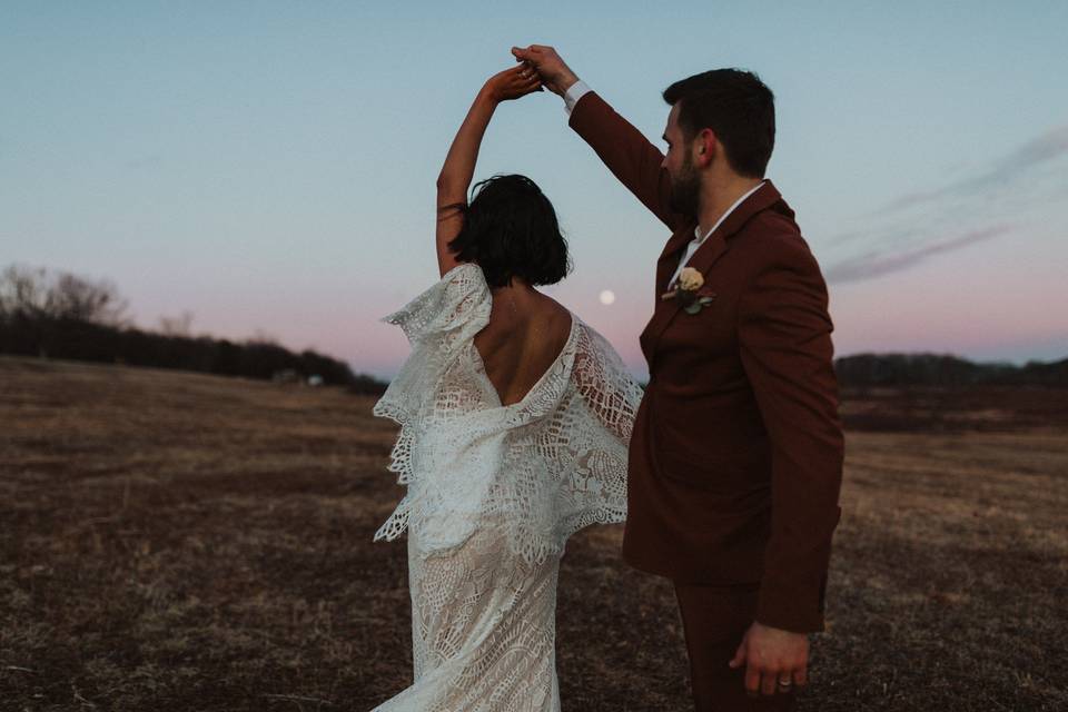 Dancing During Golden Hour