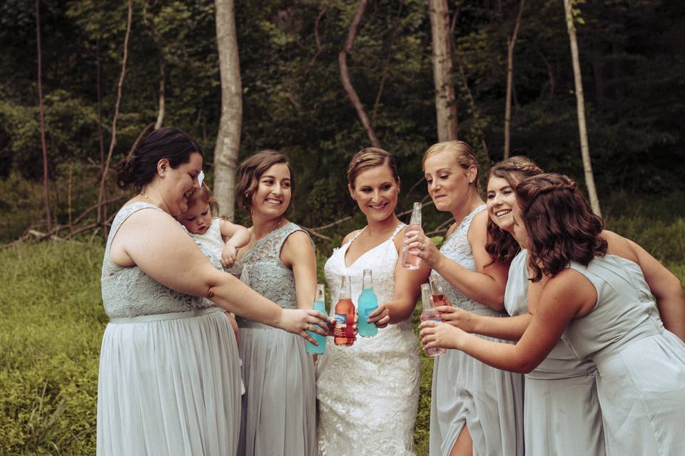 Cheers to the Bride