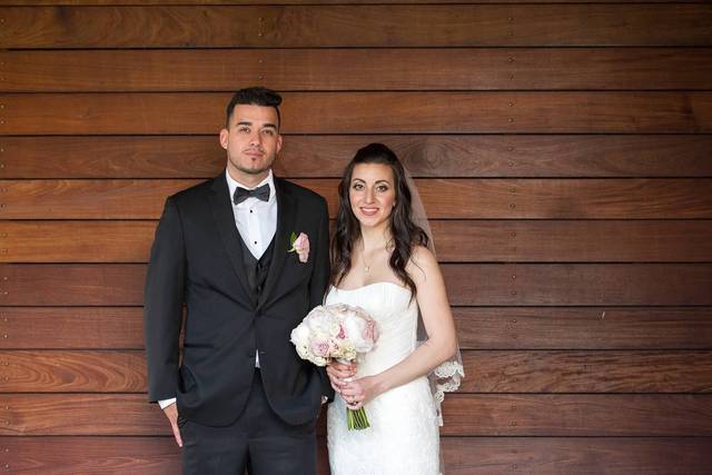 The newlyweds