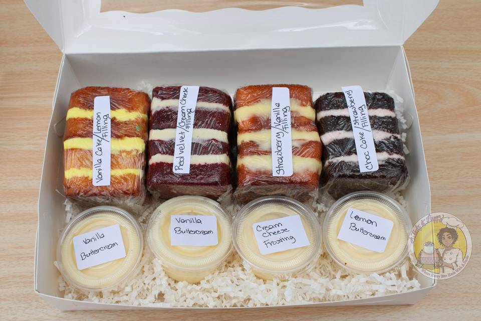 Custom Cake Tasting Boxes