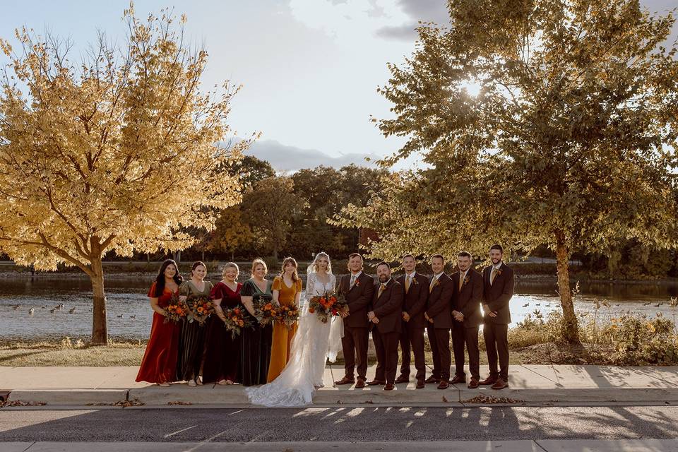 Bridal and Bridesmaid Bouquets