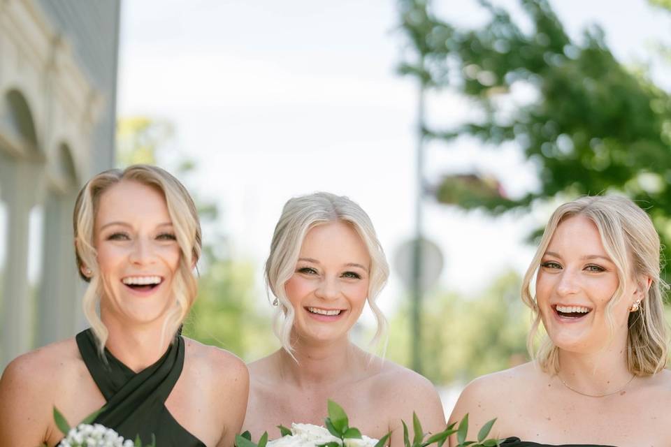 Bridal and Bridesmaid Bouquet