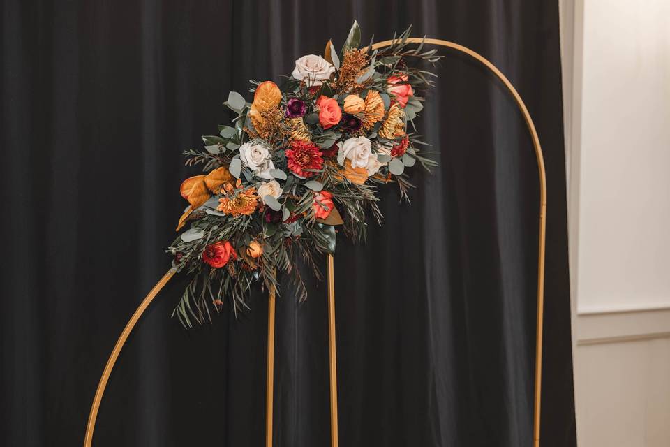 Ceremony Arbor Decor