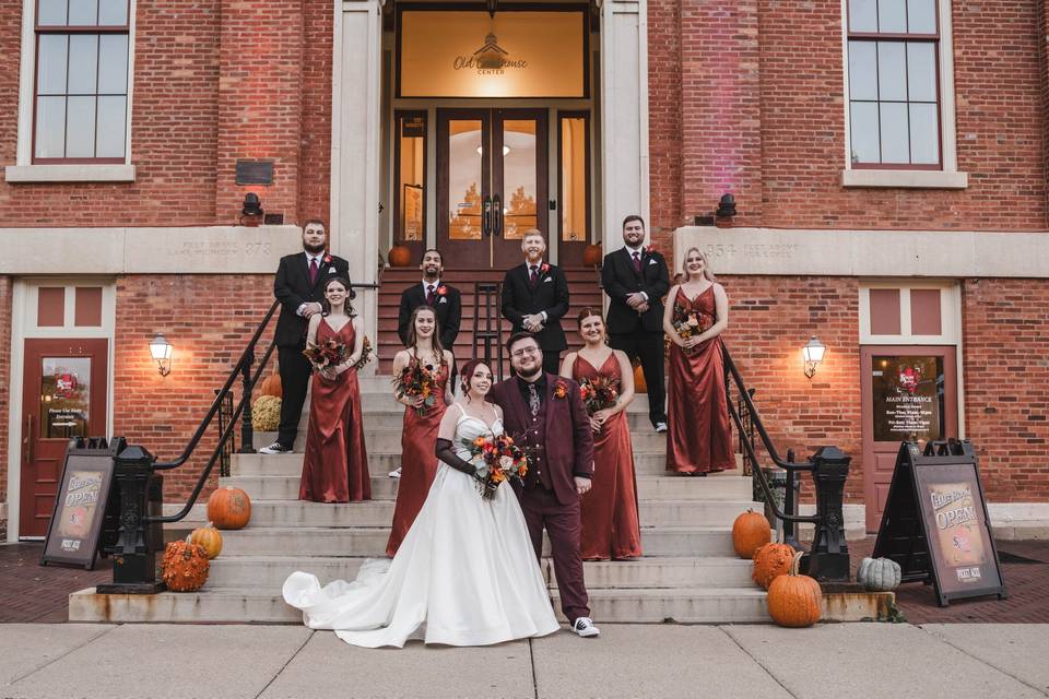 Bridal and Bridesmaid Bouquets