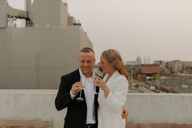 Roof top elopement