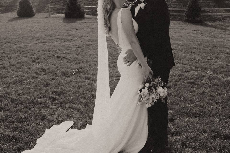 Couple kissing