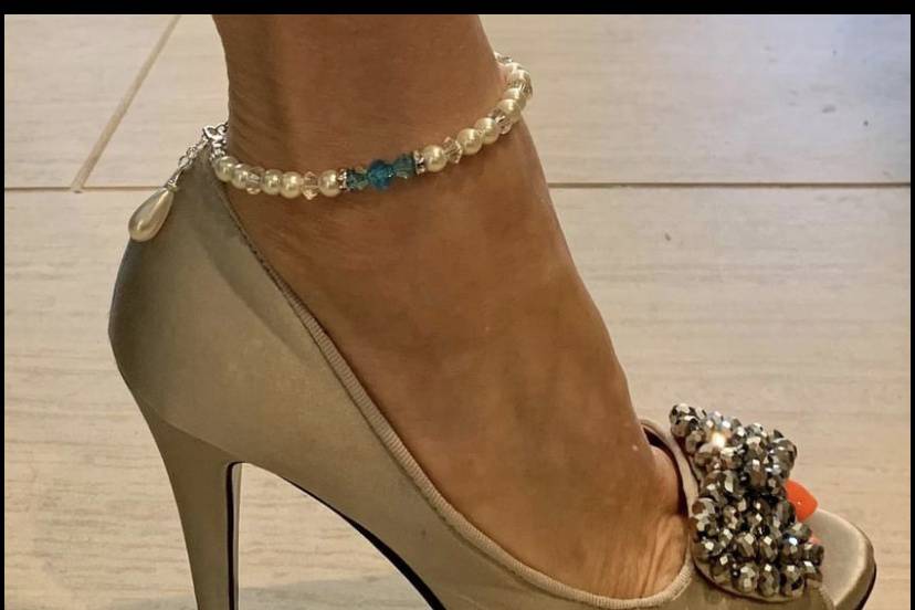 SOMETHING BLUE ANKLET