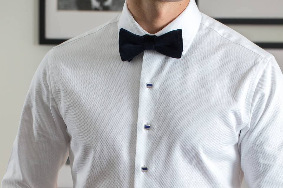 BALANI Custom Tuxedo Shirt