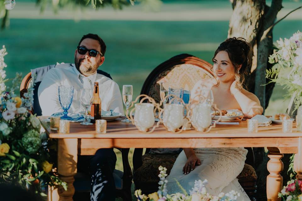 Romantic Sweetheart Table