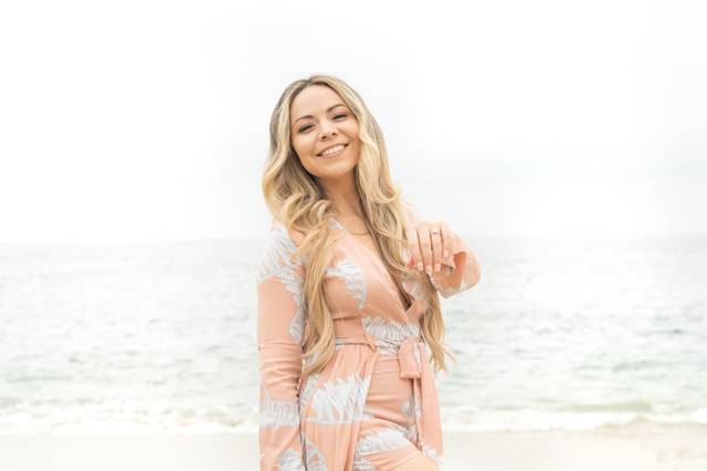 Beachside photoshoot