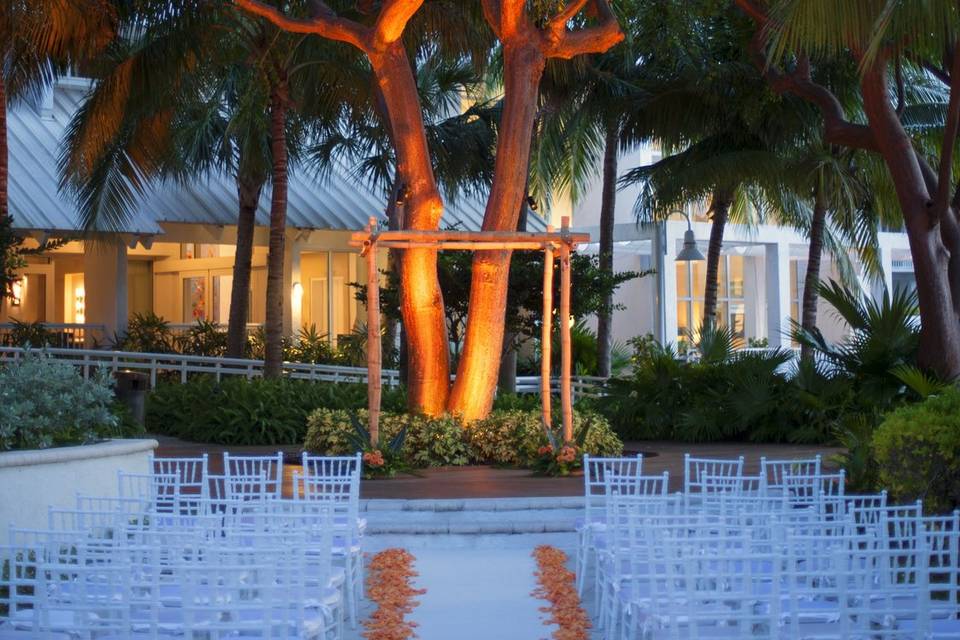 Stunning ceremony setting