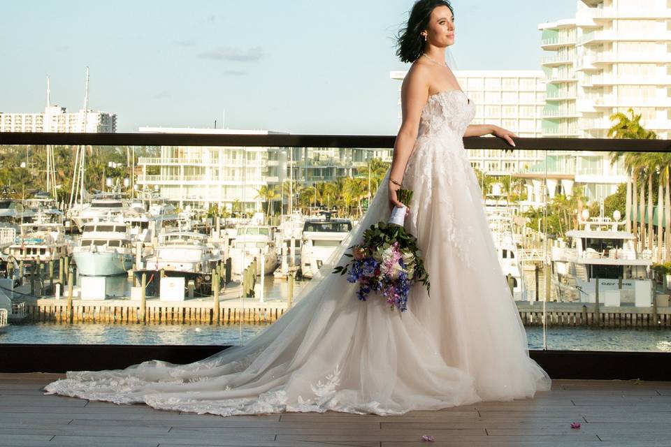 Stunning Intracoastal backdrop