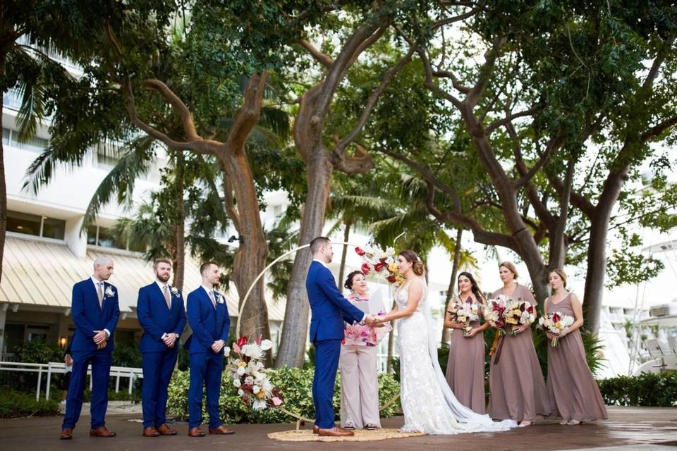 Ceremonies in paradise