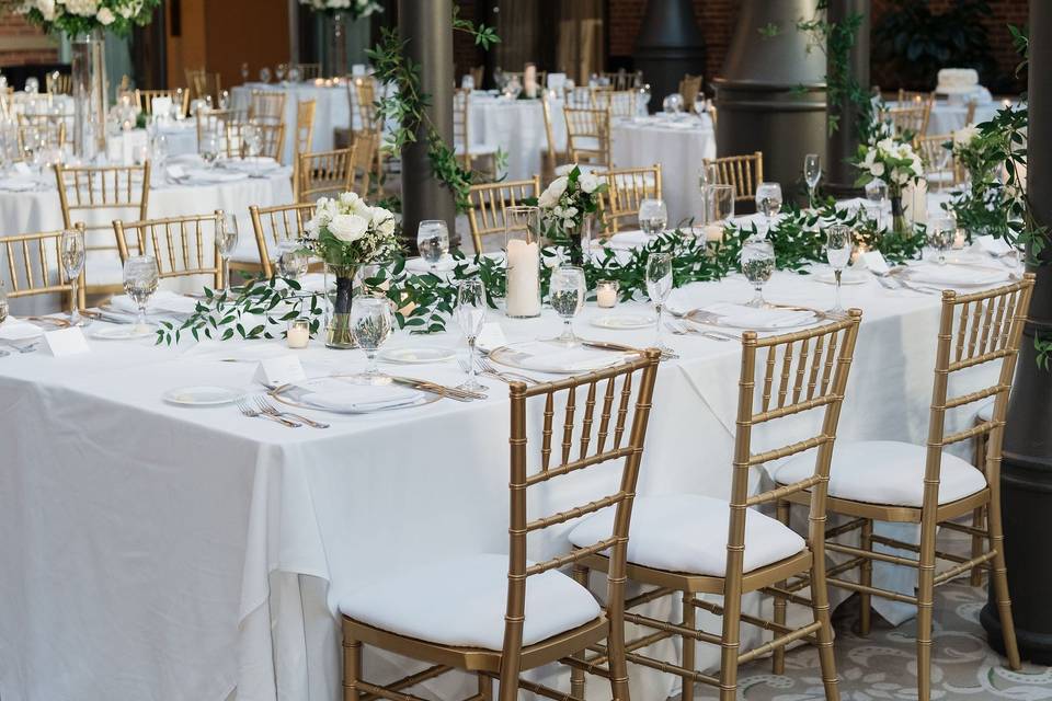 Gold Chiavari.