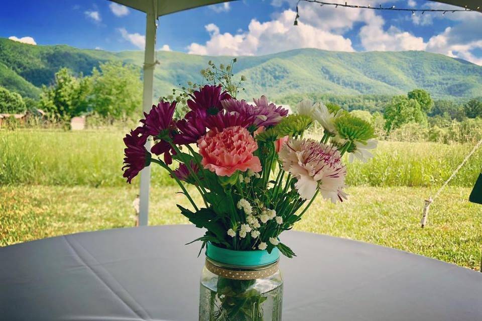 Floral centerpiece