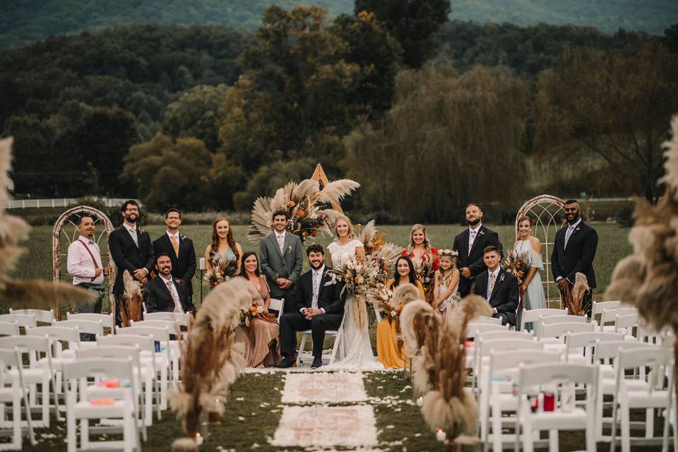 A beautiful September ceremony