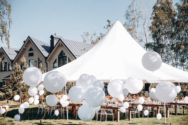 Backyard wedding