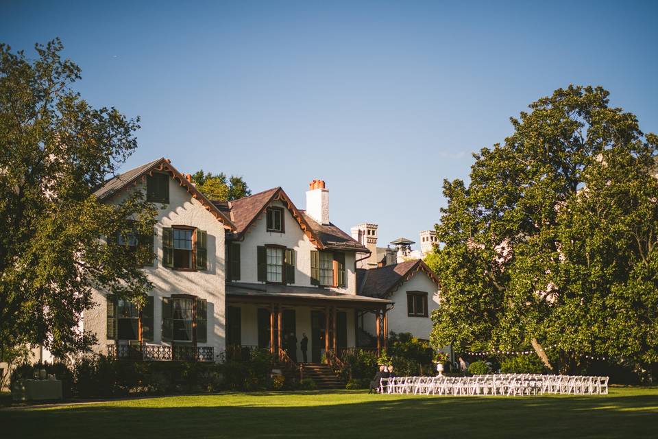 Cottage View from South Lawn