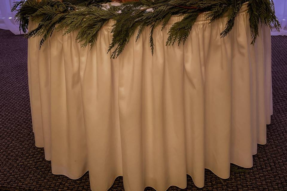 Sweetheart table