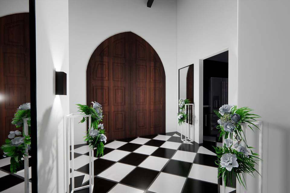 3D Rendering | Hallway