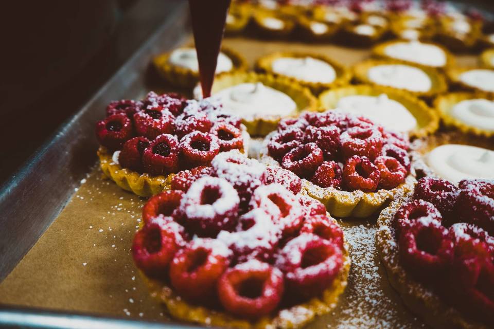 Raspberry tart