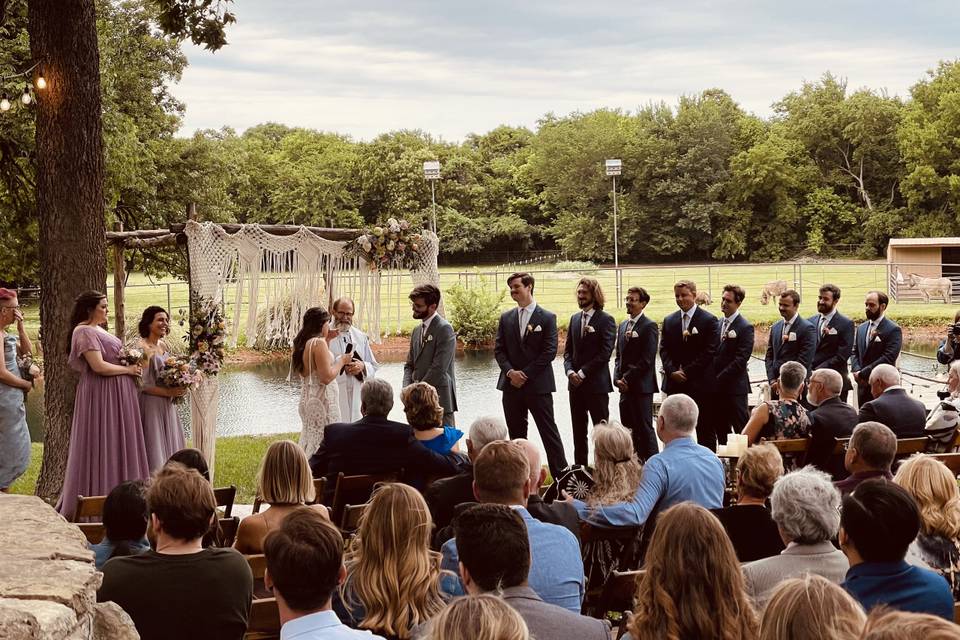 Wedding Ceremony in Norman, OK
