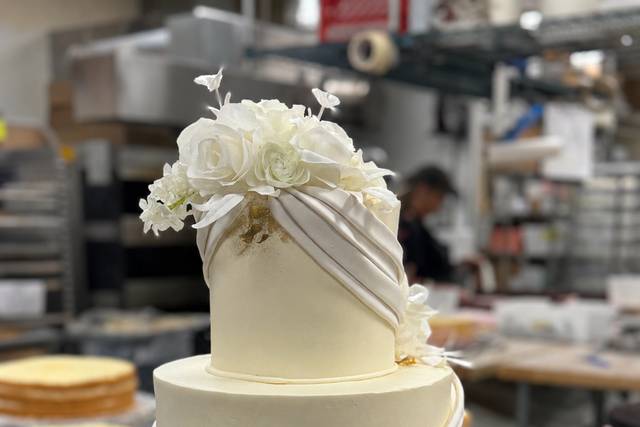 Rolled Chocolate Draping