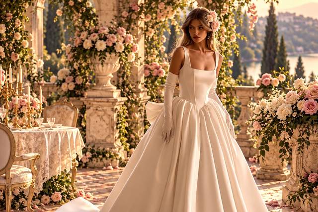 Cream Luxury Gown