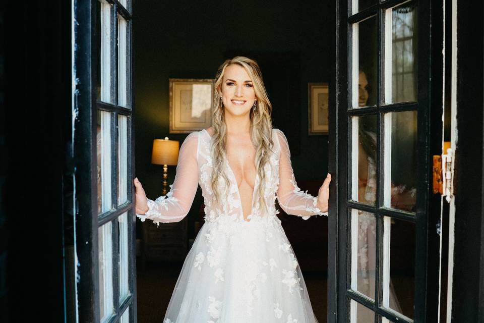 Bride's portrait