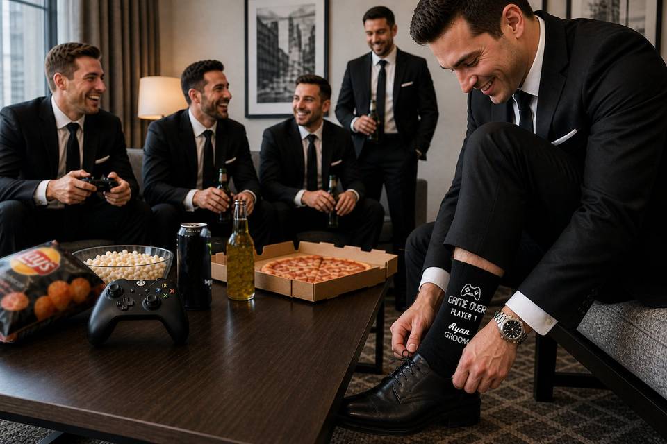 Game Over, Groom!  :)