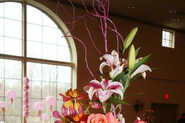 Tall centerpiece