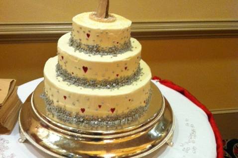 Three tier cake