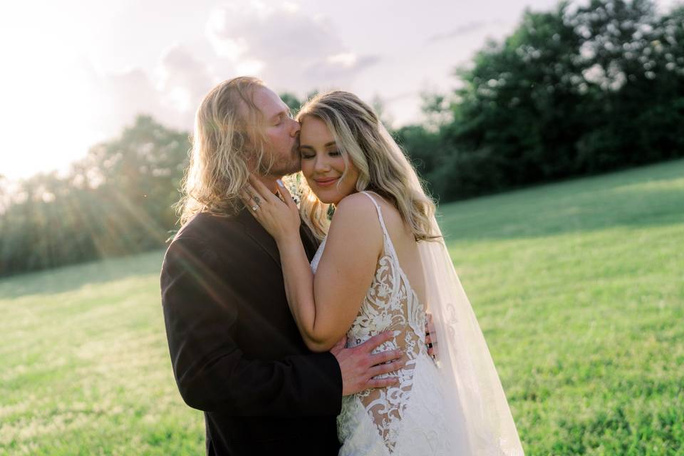 Bride and groom portraits