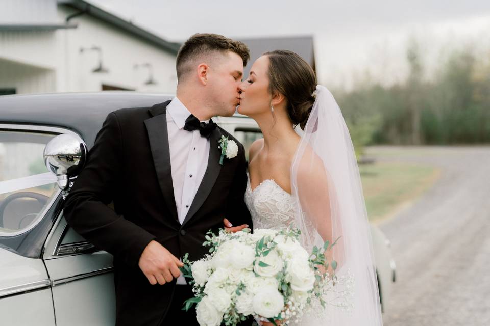 Bride and groom portraits