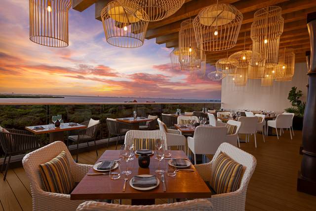 Sunset dinner