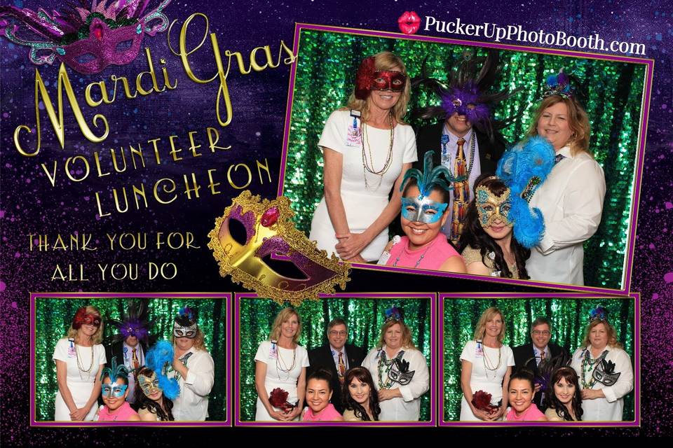 Pucker Up! Party Photo Booths