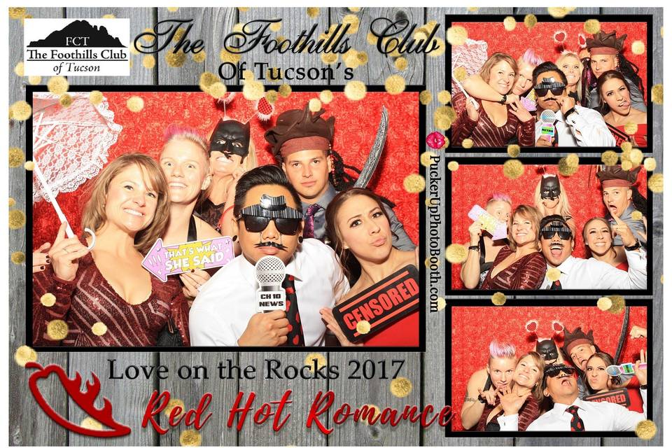 Pucker Up! Party Photo Booths