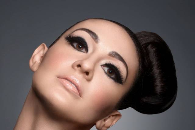 Bold eye makeup