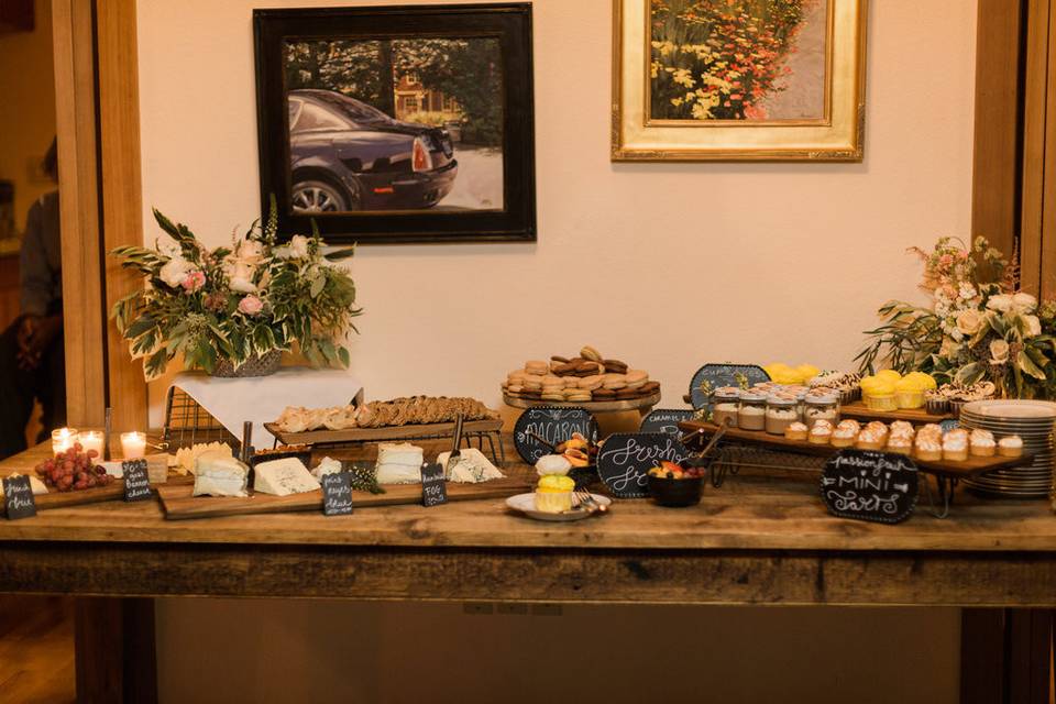 Dessert table