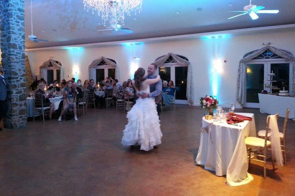 Couple dancing